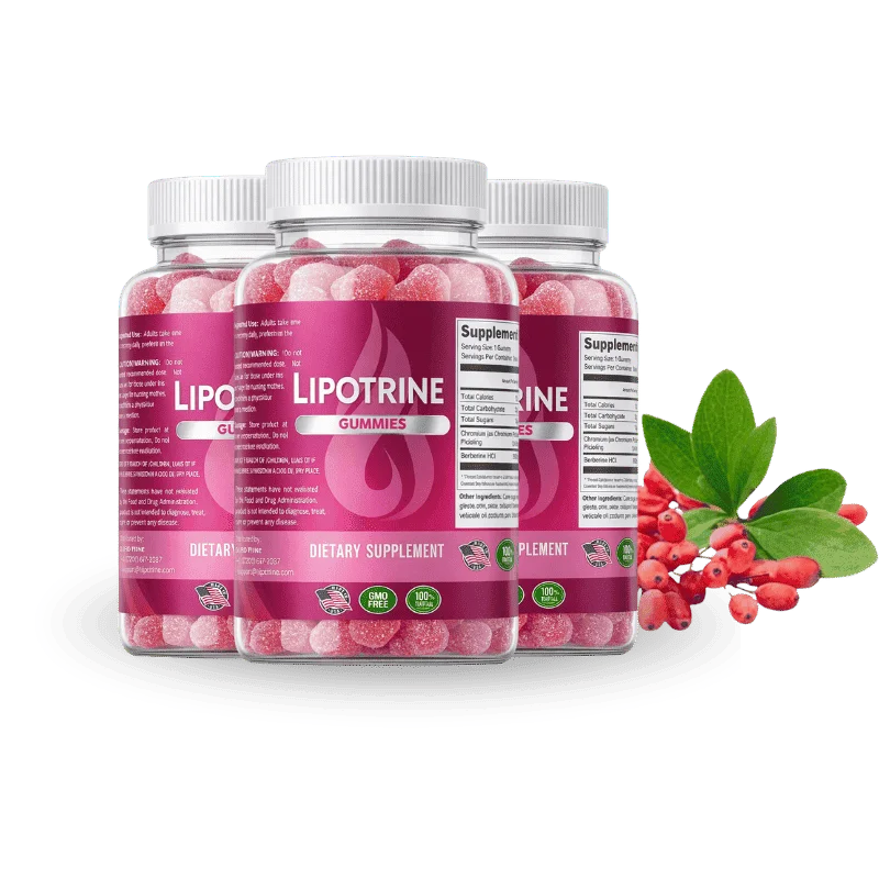 LipoTrine Weight Management Relief Supplement — 3 Bottle / 90 Day Pack